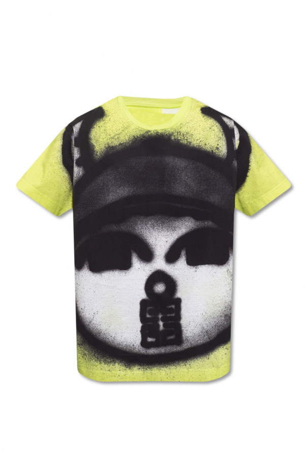 Givenchy yellow t shirt best sale